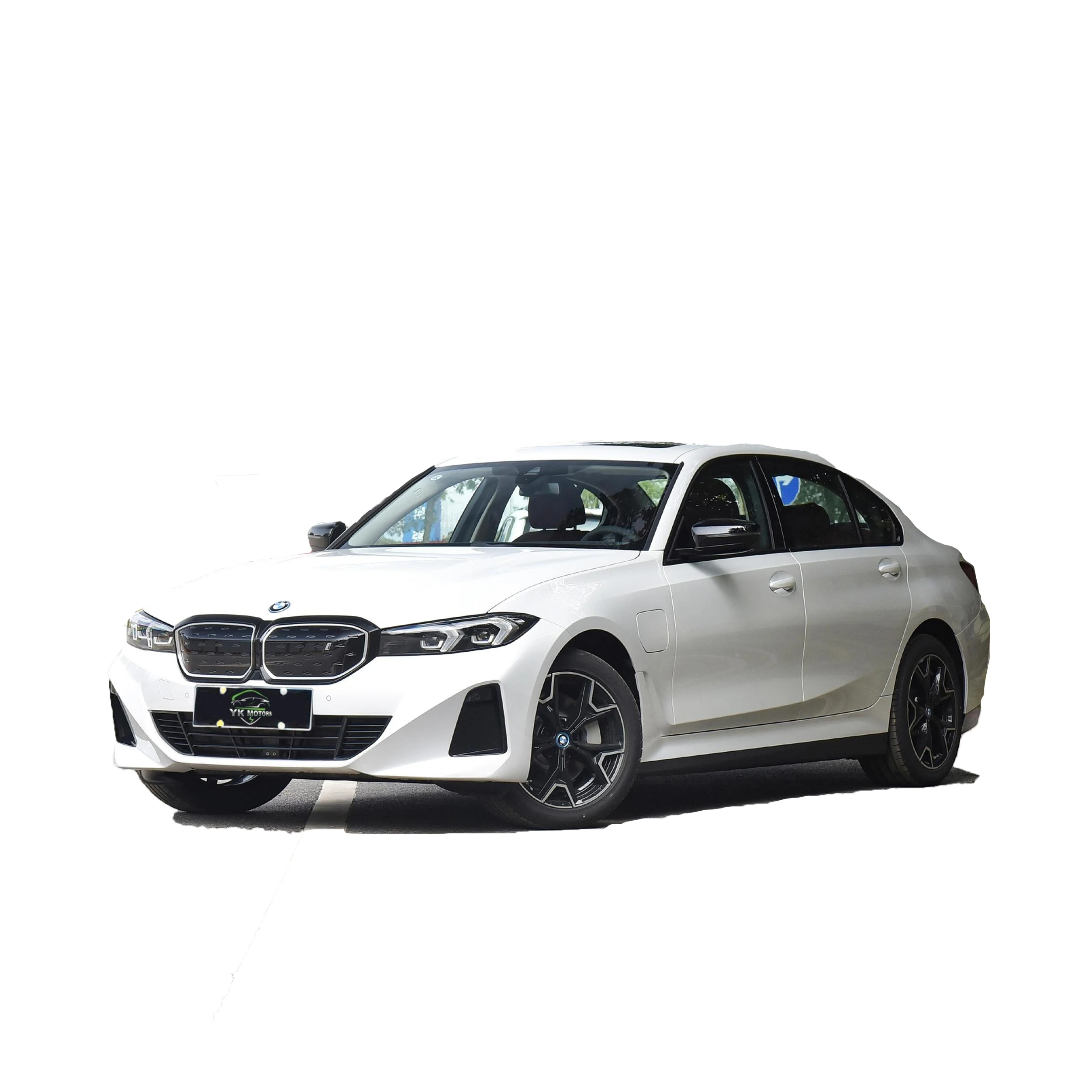 YK MOTORS B.M.W I3 White Midsize Car Four-door  Five-Seater Sedan In Stock