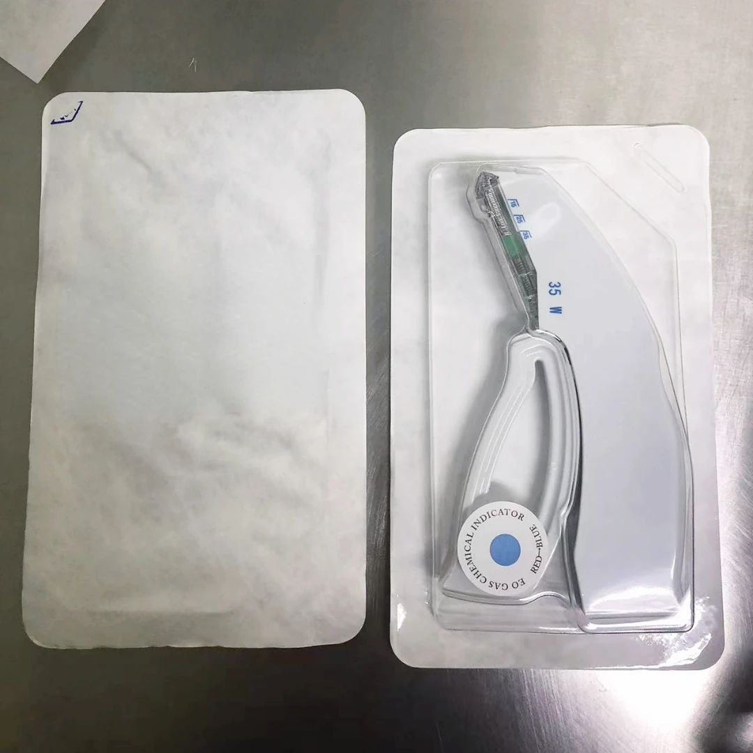 Manufacturer 25w and 35w  surgical staples  disposable absorbable  skin stapler