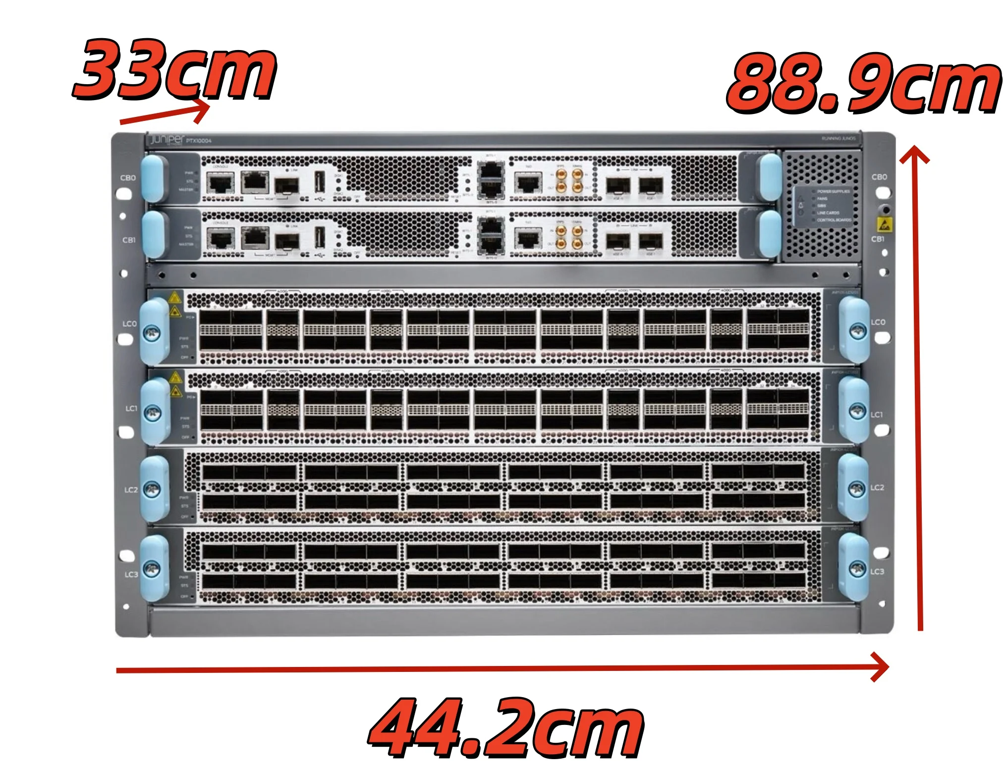 2024 PTX10004-BASE3 можжевельника 128 Гбит/с Штабелируемый SNMP QoS Functionalit 10/100/1000 Мбит/с