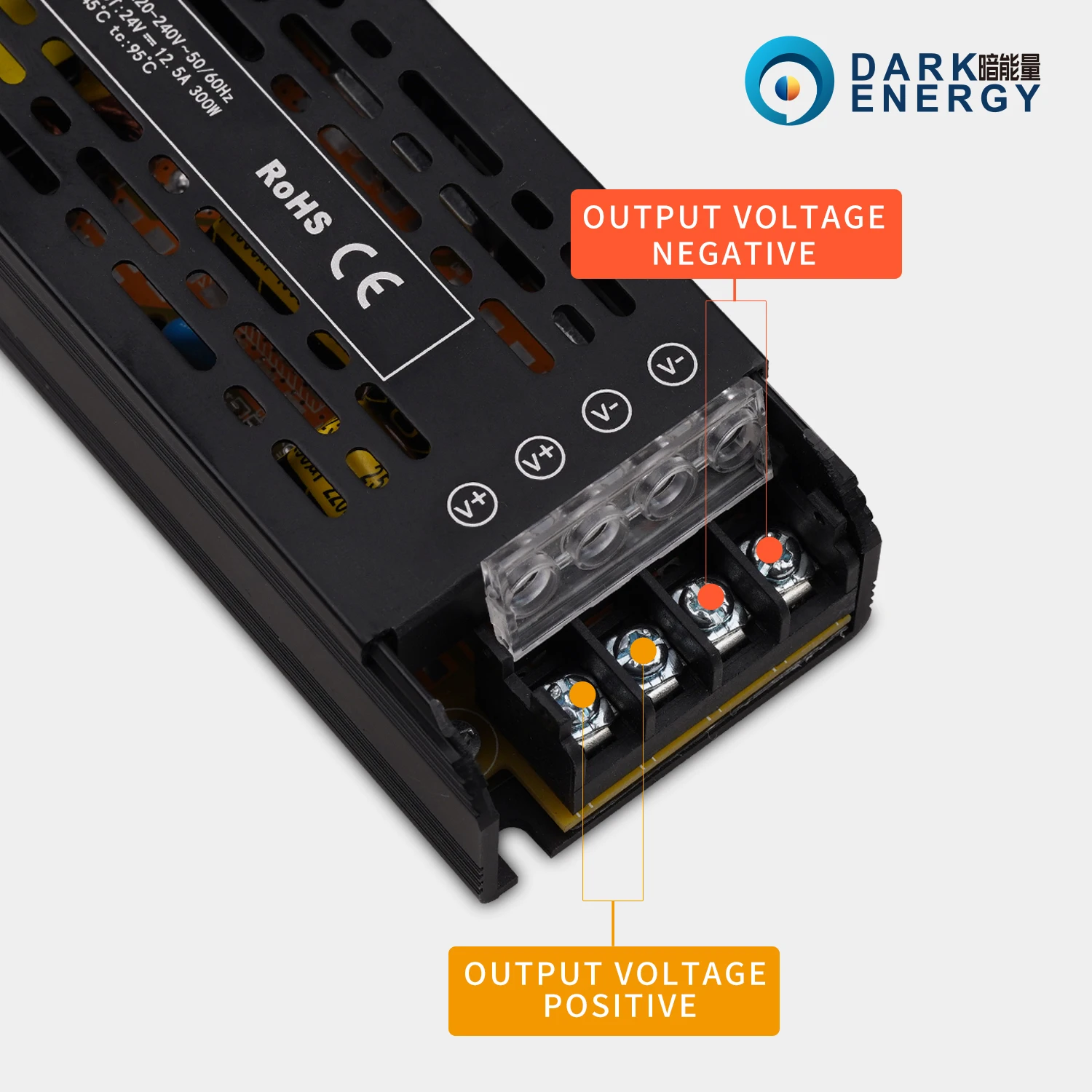 Dark Energy constant voltage 200W 300W Constant Voltage LED driver power supply 24V 36V 48V