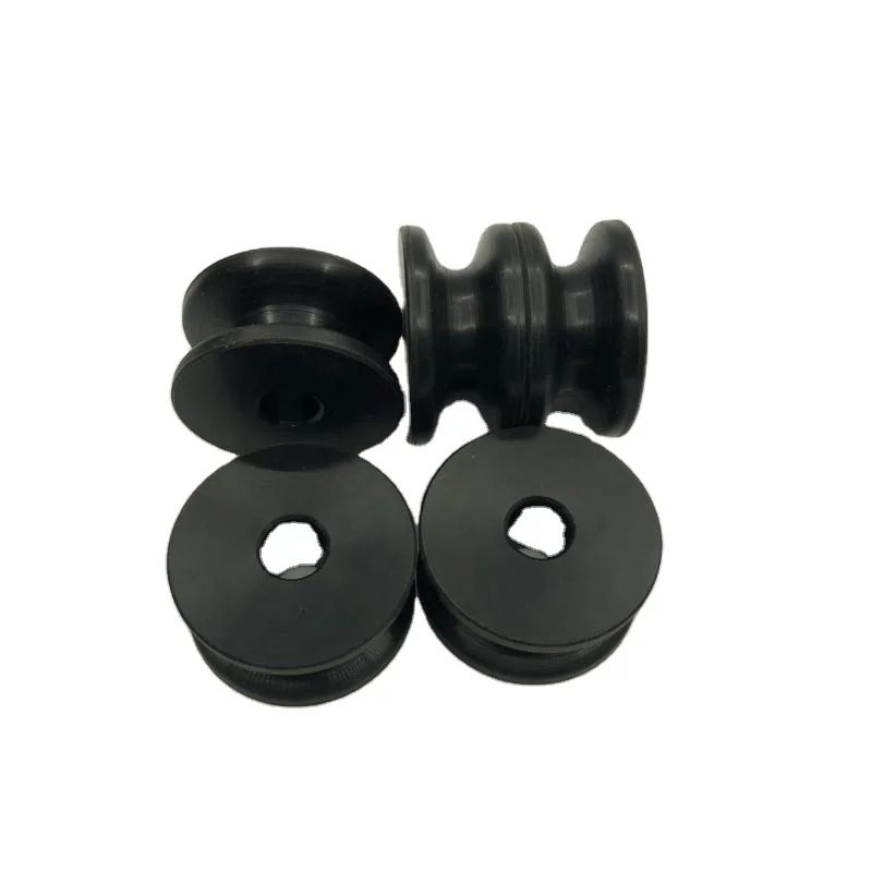 China Custom Plastic nylon MC PA66 pulley wheel