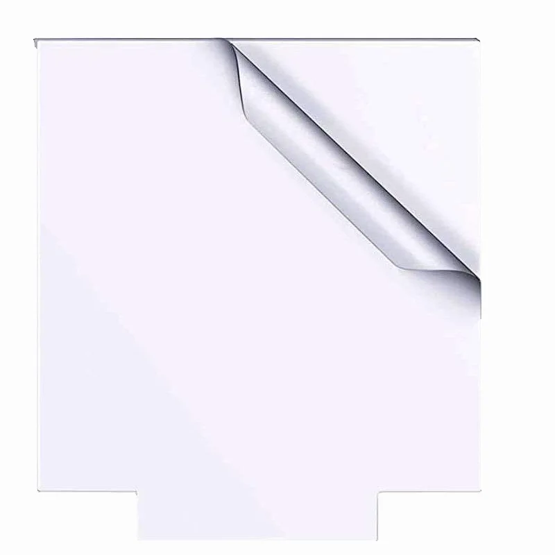 120*130mm Clear Acrylic Sheet Plexiglass Square Panel 2mm Thick Transparent acrylic Board for Diy Display Light Base Signs Craft