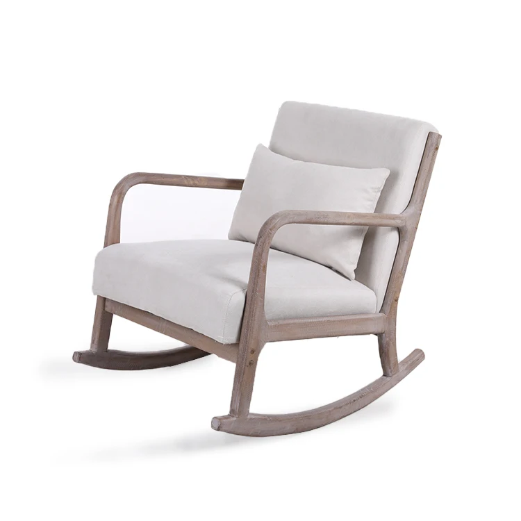 Wholesale Appearance Portable  Anji Kasei Design KSF25000 Cotton Linen Single Easy Modern Living Room Leisure Chair