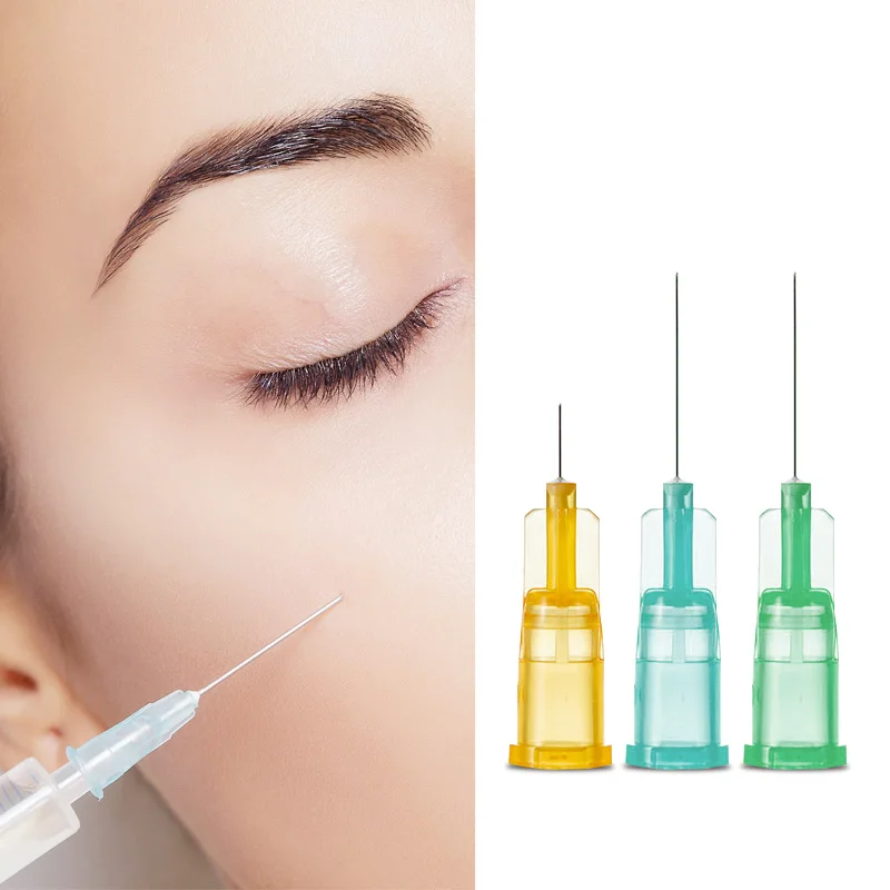 Single Use 32g Mesotherapy Needles 32g 6mm Micro Needles Hypodermic 32G 13mm Medical Beauty Needles For Mesotherapy