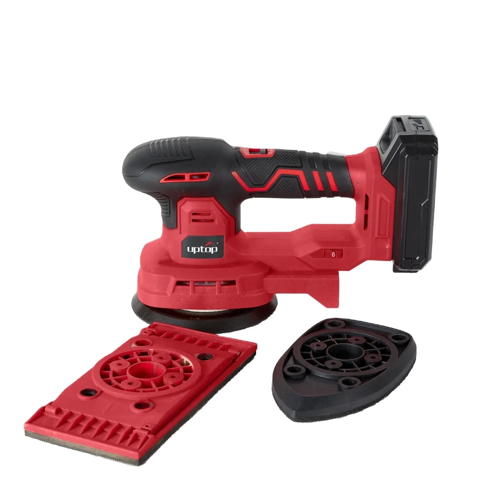 20V  lithium cordless  Palm Sander with battery and charger cordless sander dual action polisher orbital buffer sander