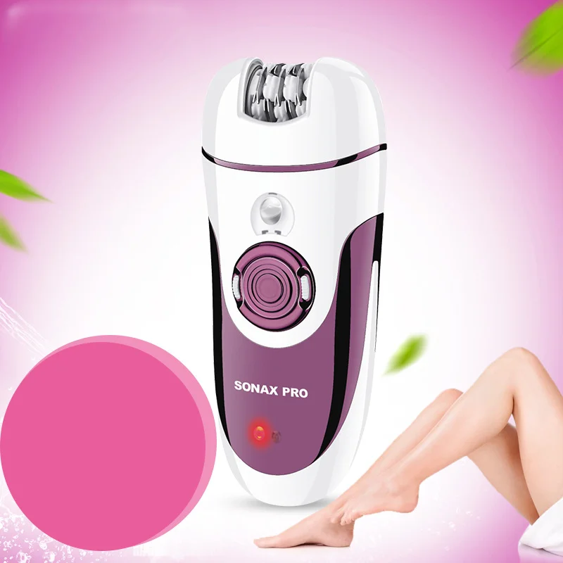 
Professional Women Epilator Lady Shaver Dual Use Hair Remover Kit Body Leg Hair Pulling Depilatory Device Bikini Trimmer Razor 