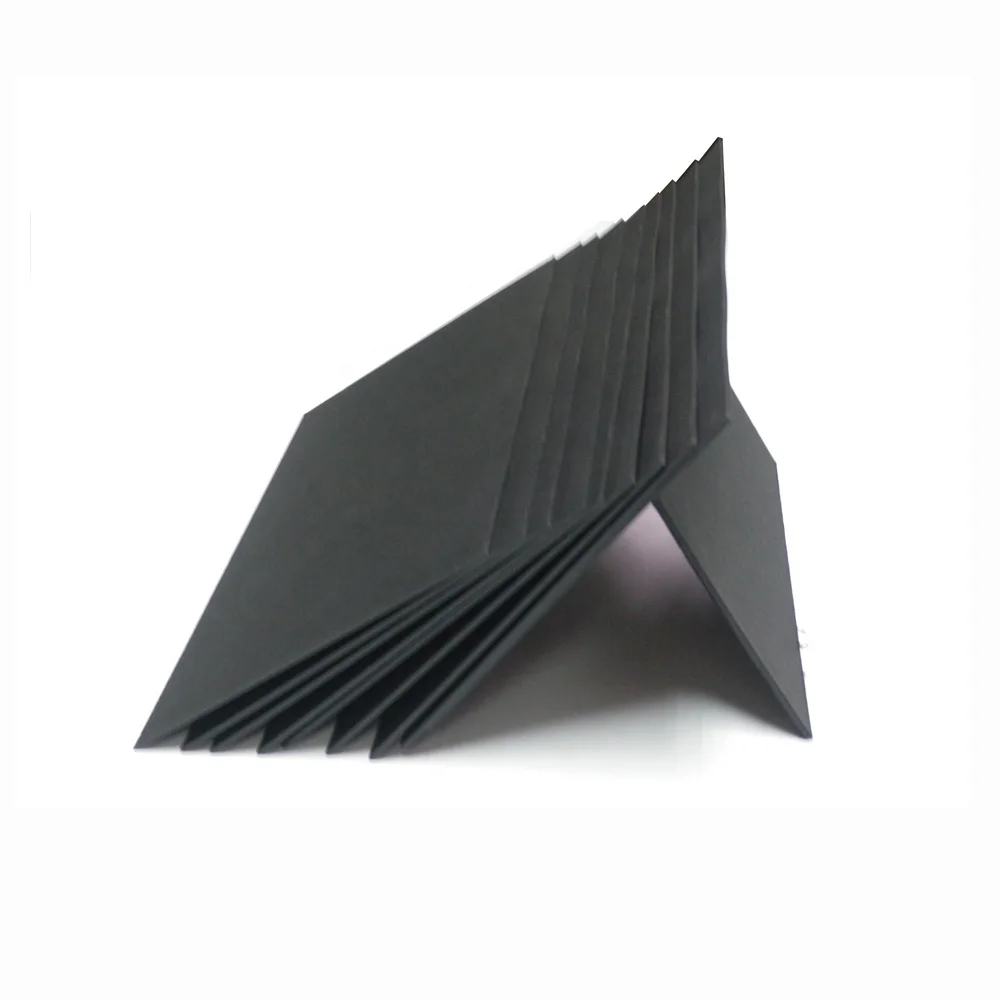 300 Gsm 4mm Thick Black Paper Board