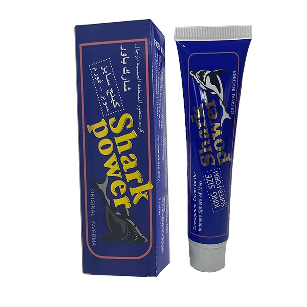 2023 Wholesale of high-quality Shark power penis enlargement cream cock massage products