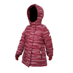 Well Rise Hot selling print nylon ski jacket fabric Waterproof windproof kid ski clothes Seam taped jacket kid ski wear for girl