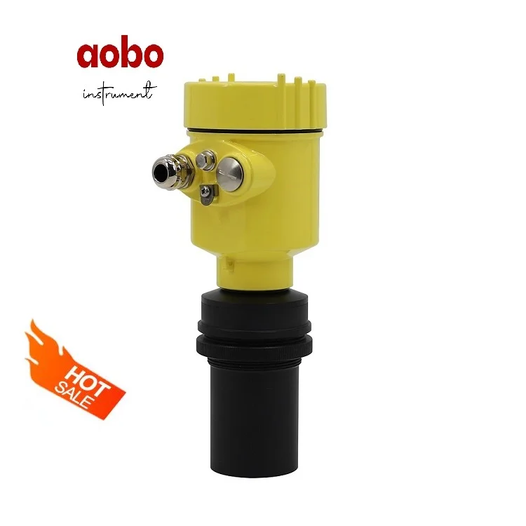 China Manufacture 0.5-15m Wireless Water Level Sensor Ultrasonic Tank Level Monitor Meter