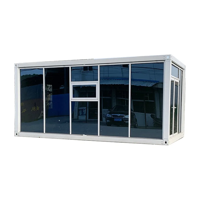 guangdong guangzhou custom newest luxury design flat pack prefab container shelter homes modified mobile houses with bedrooms
