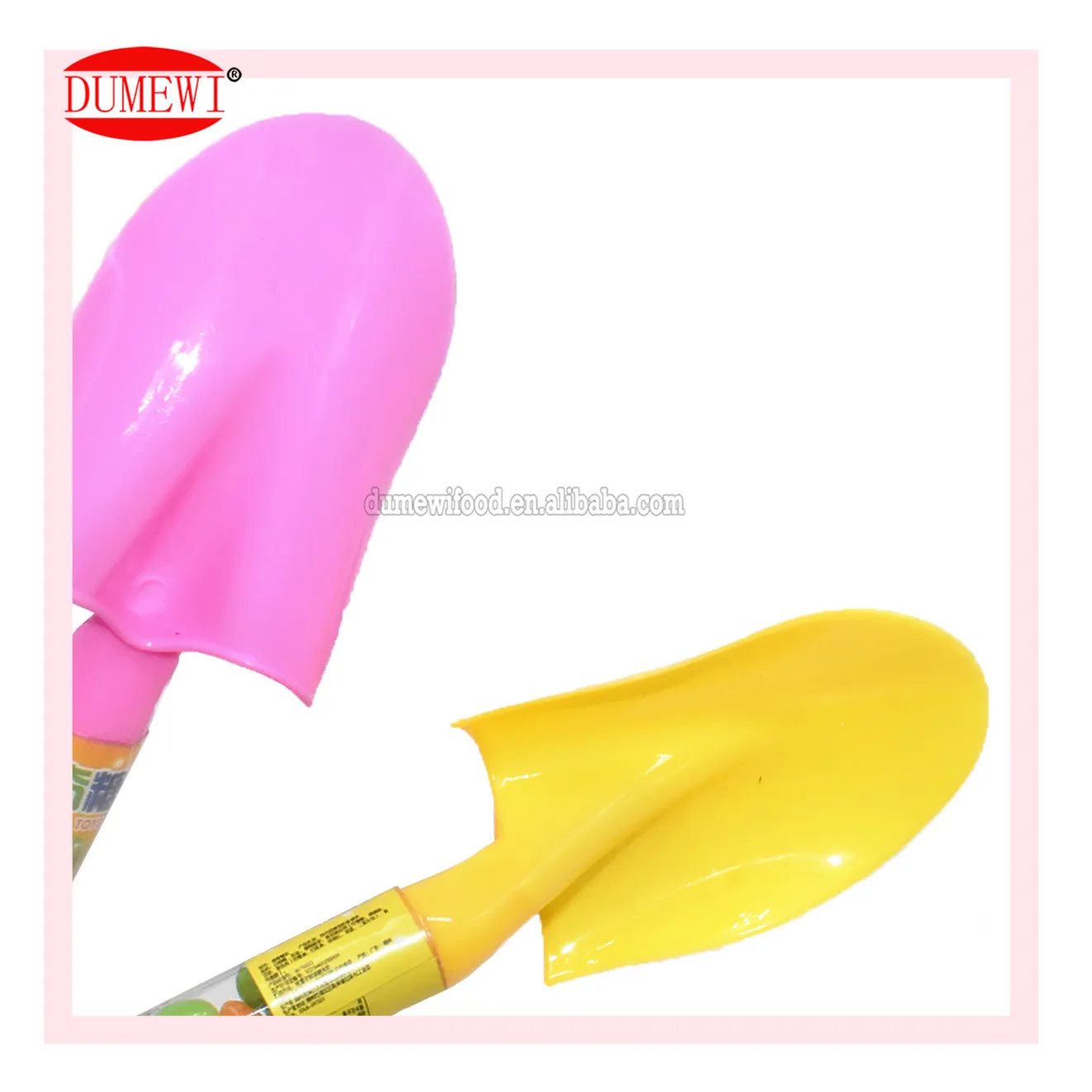 Лопата Совок rabbler geotome Лопата пластиковая игрушка жевательная резинка для пузырей конфеты игрушки для детей