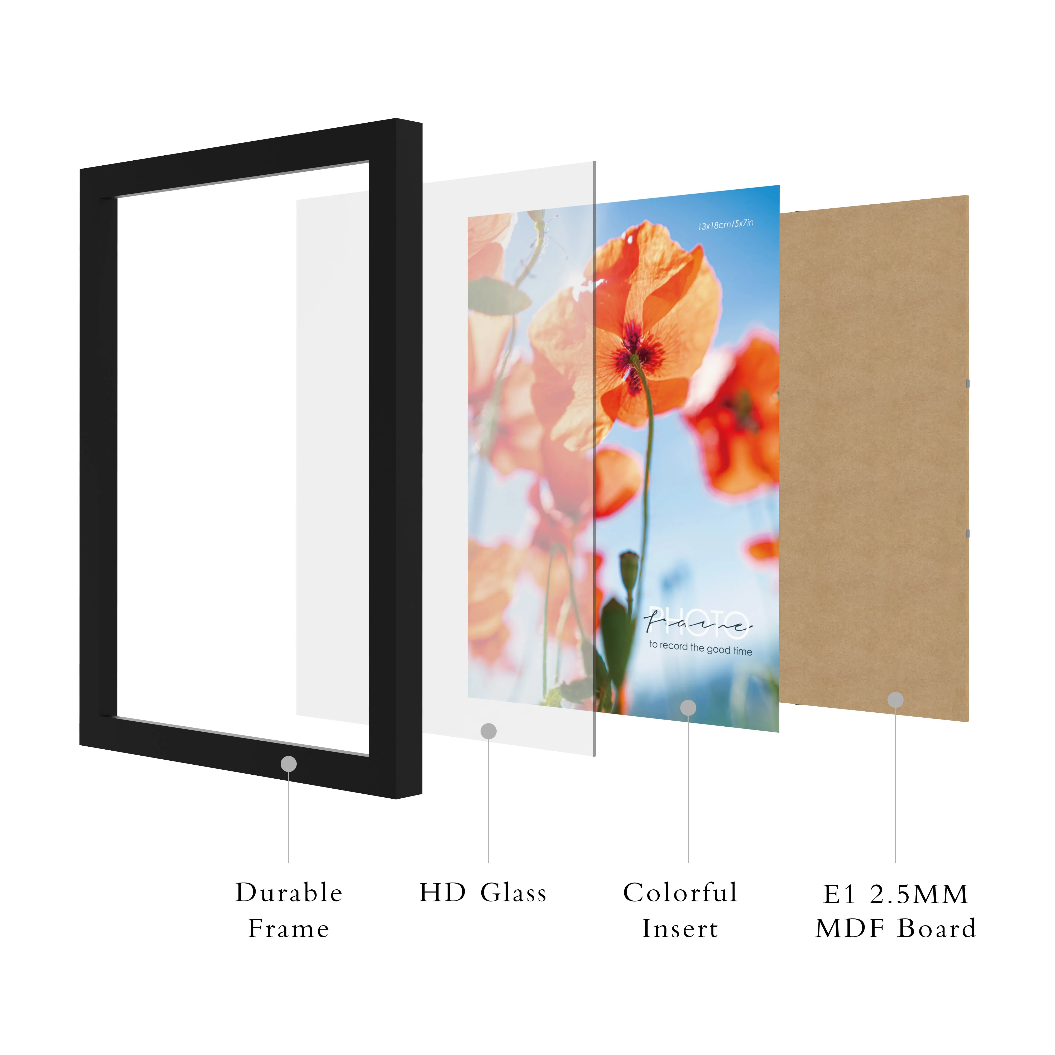 Customized Cheap A1,A2,A3,A4,A5,4x6,5x7,6x8,8x10,11x14,12x16,12x18,16x20,18x24,24x36 Black White Poster Picture Wood Photo Frame