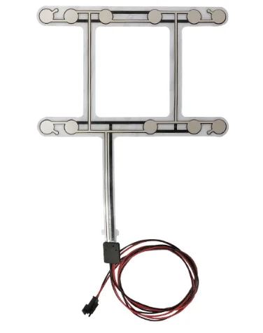 Automotive bus seating seat film pressure sensor