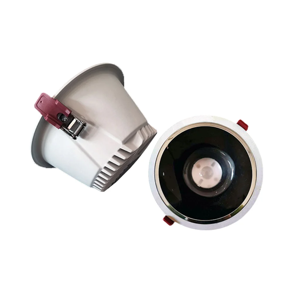 Commercial Aluminum 10w 15w 20w 30w 50w Recessed Led Downlight Hotel Type Lobby Restaurant Aisle Room Showroom Downlight