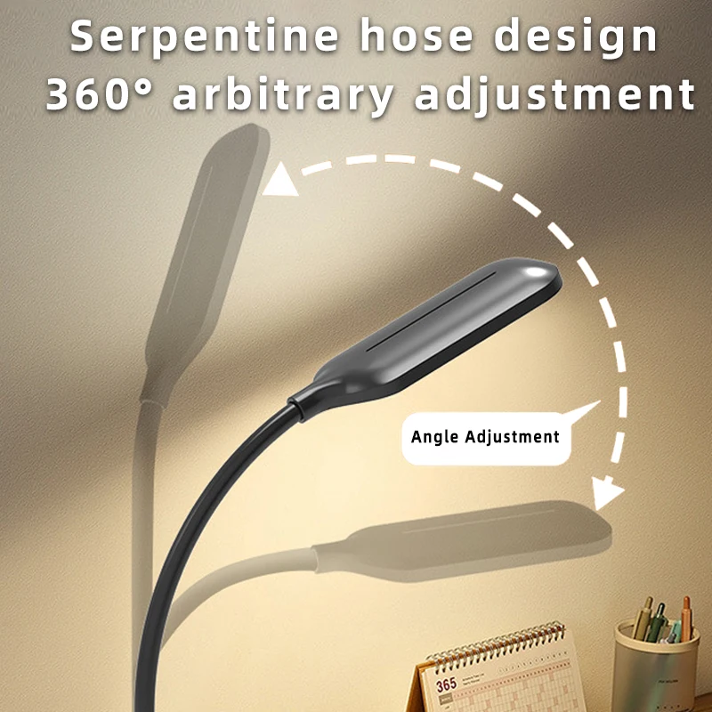 High quality Tri-tone light Wireless charging office study touch desk lamp modern bed side led table lamp night light