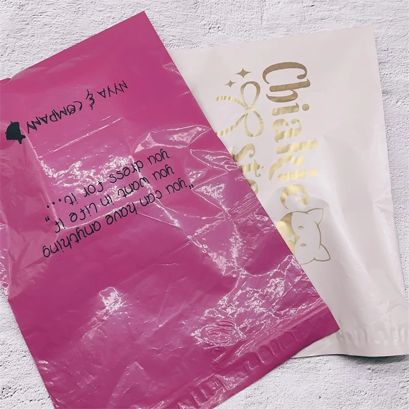 WholesaleBiodegradable Black Custom Logo Clothing Mailing Bags Plastic Envelope Courier Shipping Mailer Bag For Packaging