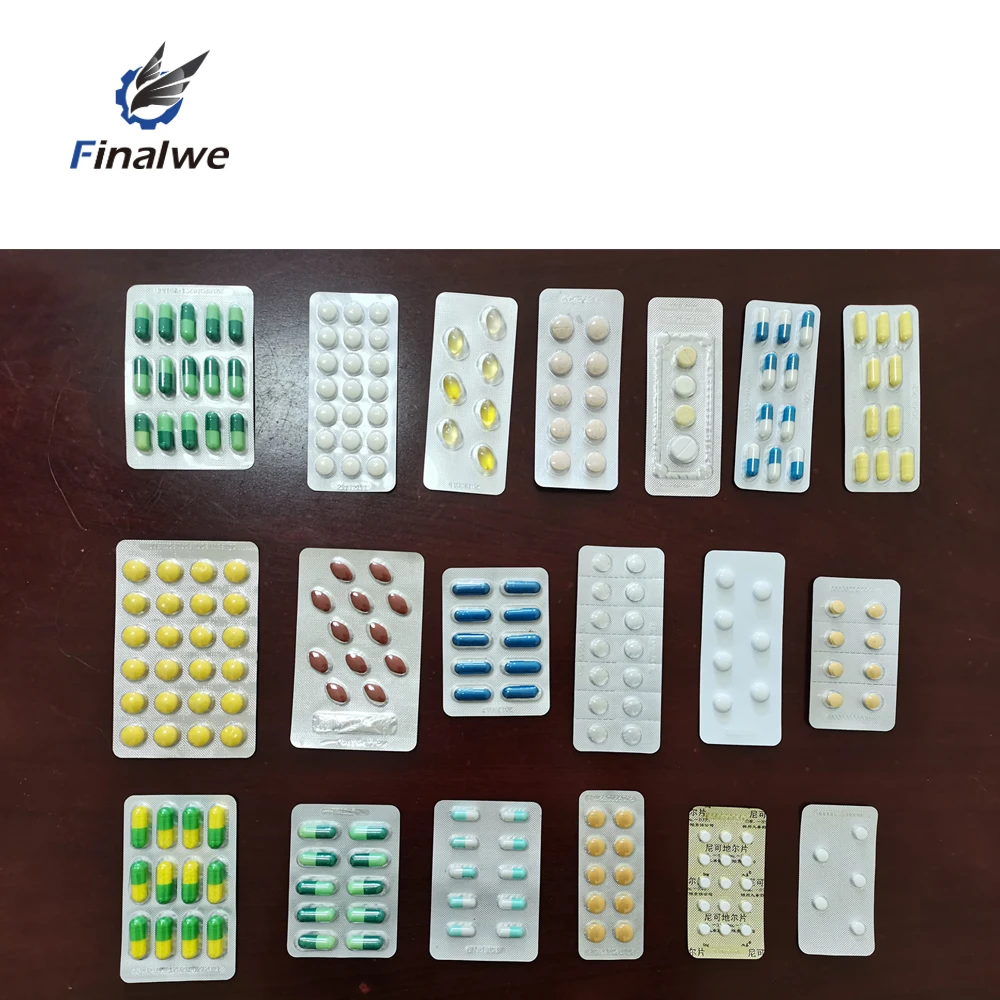 Intelligent Long Time Working Blister Packing Machine DPP-140/250 For Pharmaceutical Used