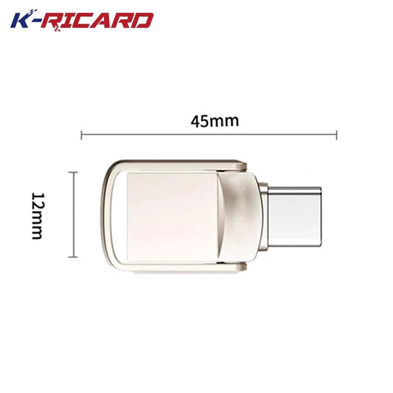 USB-флеш-накопитель EXW 2 в 1 4 ГБ 8 16 32 64 USB-накопители Type-C