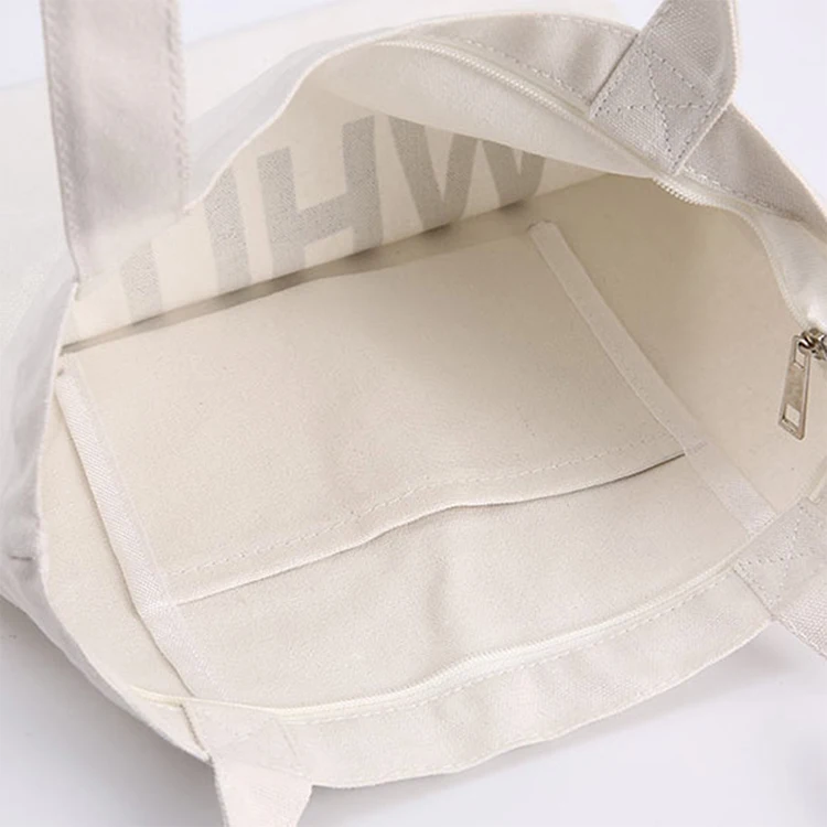 Promotional Shopping Bag Custom Printed Canvas Tote Cotton Bag