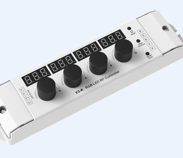 Skydnace V3-K 4 Ручка 12-24VDC 12A RGB 3 канала постоянное напряжение RF2.4G wirelessled контроллер