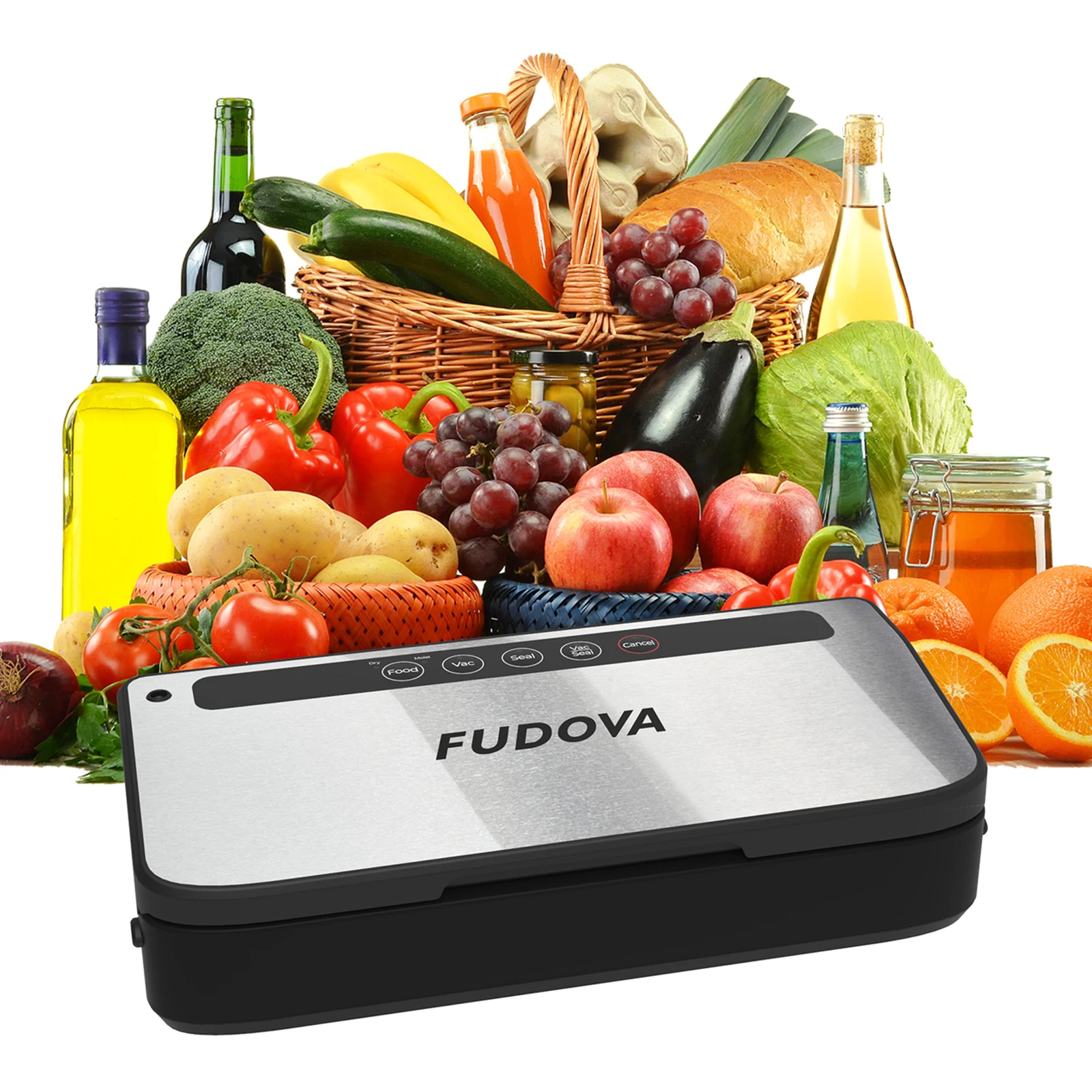Amazon горячие продажи портативный 80Kpa pro для сохранения пищи вакуумного упаковщика хранения еды встроенный лазерный