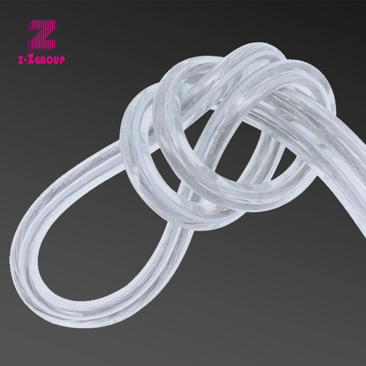 Factory Sales 200m/roll Copper 22AWG 2pin PVC Transparent Cable Electronic Wire For Led Neon Sign