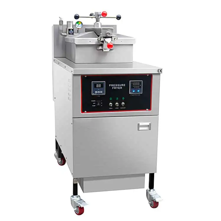 MacDonald KFC Fast Food Restaurant 25L Computer Panel Commercial Gas Chicken Pressure Fryer