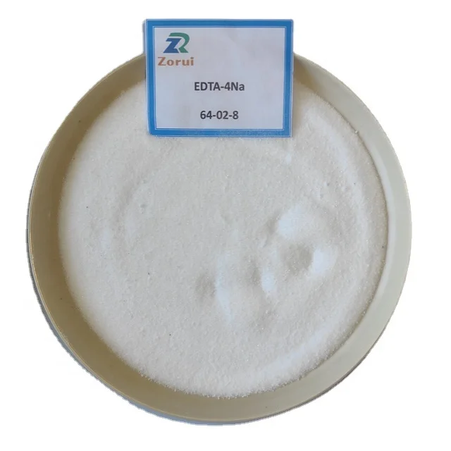 CAS 64-02-8 99% эдетат натрия EDTA-4NA белый кристаллический порошок