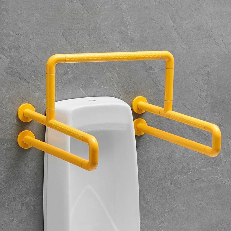 Foshan faoctory plastic nylon elderly bathroom grab bar safety toilet urinal armrest for disabled