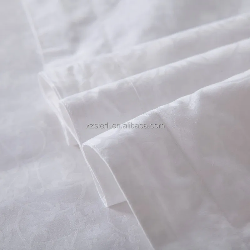 China factory High Quality 100% Cotton Sateen Fabric Hotel HOME Linen Bed Sheets Bedding Set