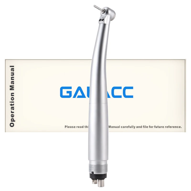 Dental LED Integrate E-generator Handpiece MINI Head Air Turbine High Speed Children Handpiece Push Button