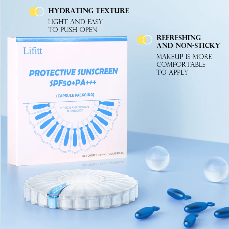 LIFITT sunscreen beauty skin care cream spf 50 12 h sun block moisturizing brightening organic for skin sunscreen