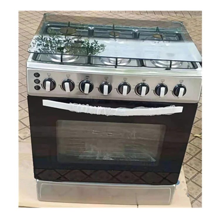 Прямая продажа с фабрики тостер Combi Встроенный 6 горелки газовая плита духовкой