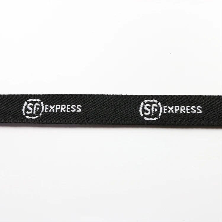 Quality Embroidered Woven Fabric Lanyard Custom Embroidered Lanyard