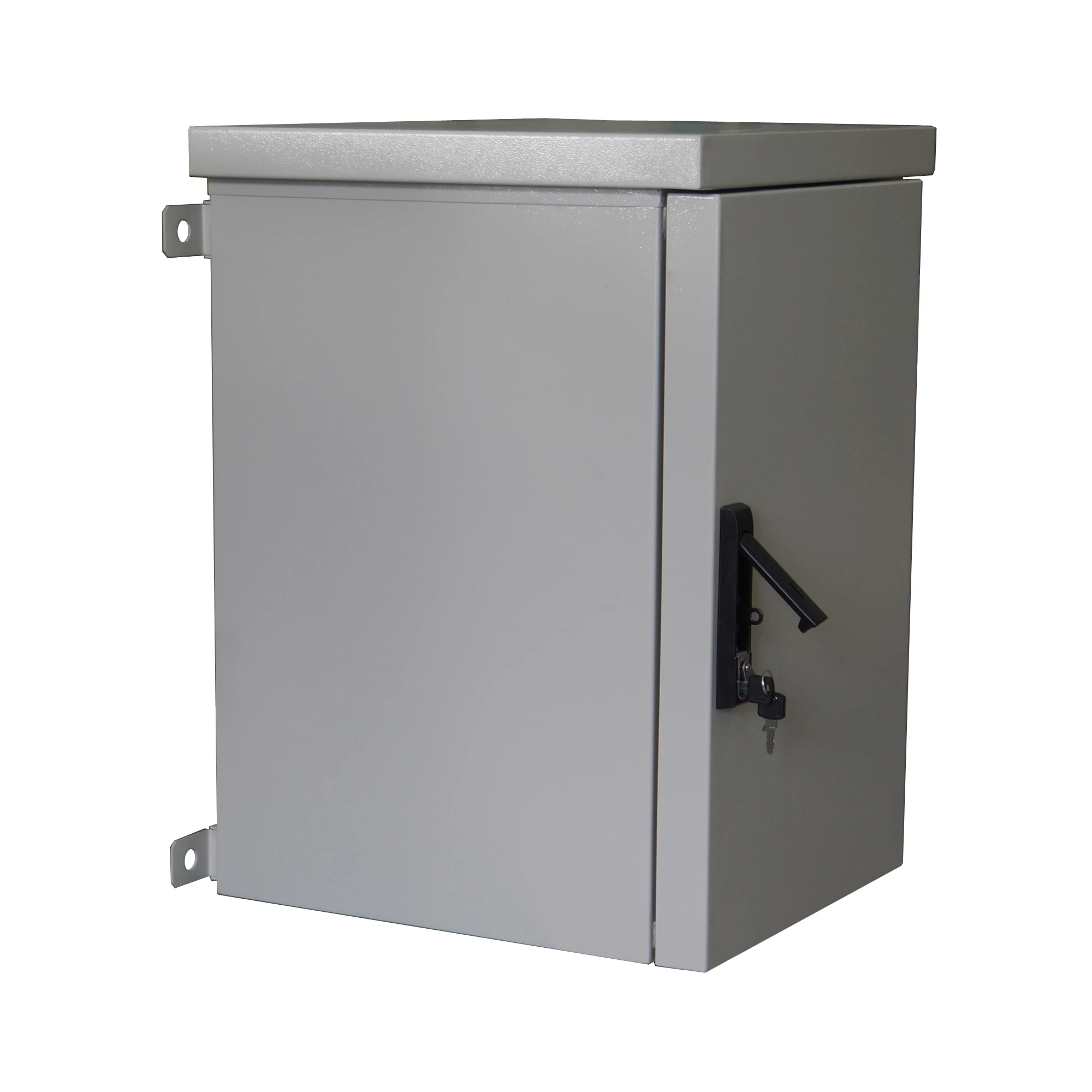 Waterproof outdoor communication cabinet 12U19 inch rack cabinet IP55 outdoor enclosure