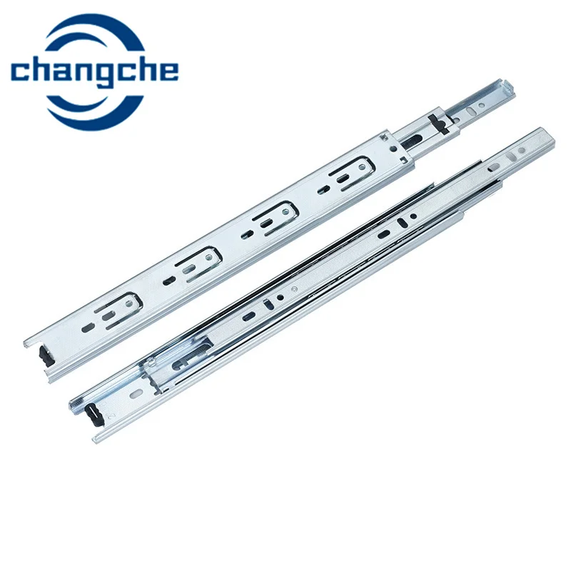 Drawer Slide Manufacturer Stainless Steel Ball Bearing Telescopic Channel Drawer Slide