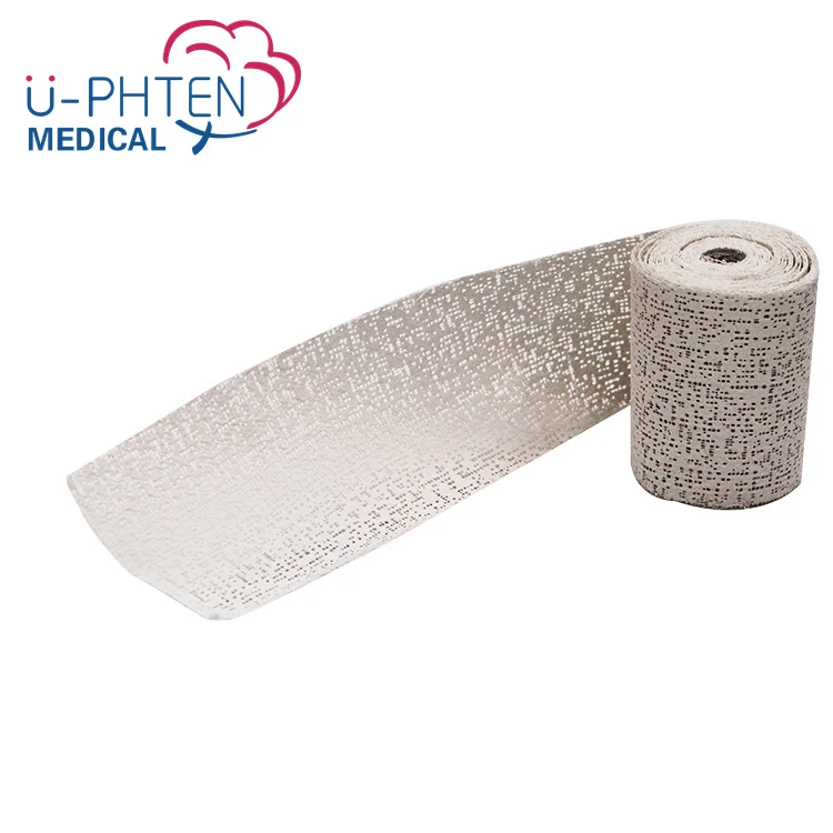U-phten medical Pop Bandage Gypsum Plaster Of Paris Gauze Pop Bandage