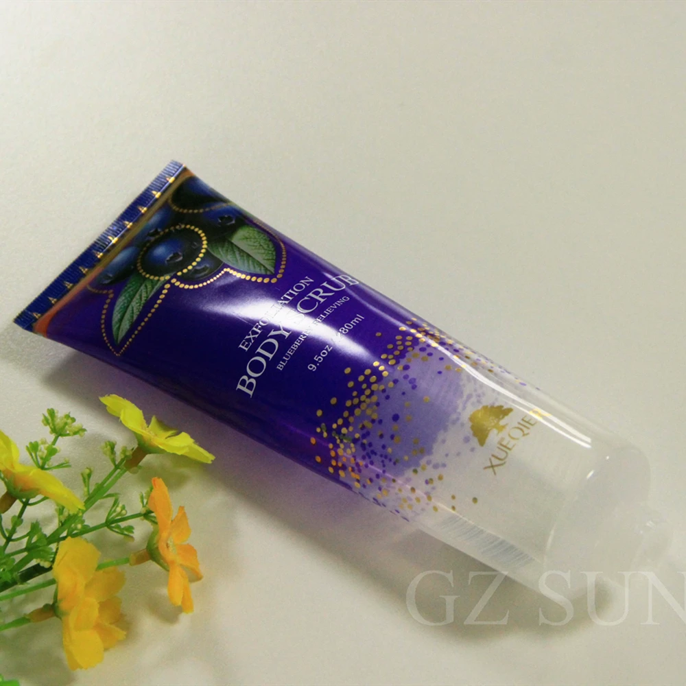 Cosmetic Plastic PE Tubes for Packing Cream Lotion Paste Container
