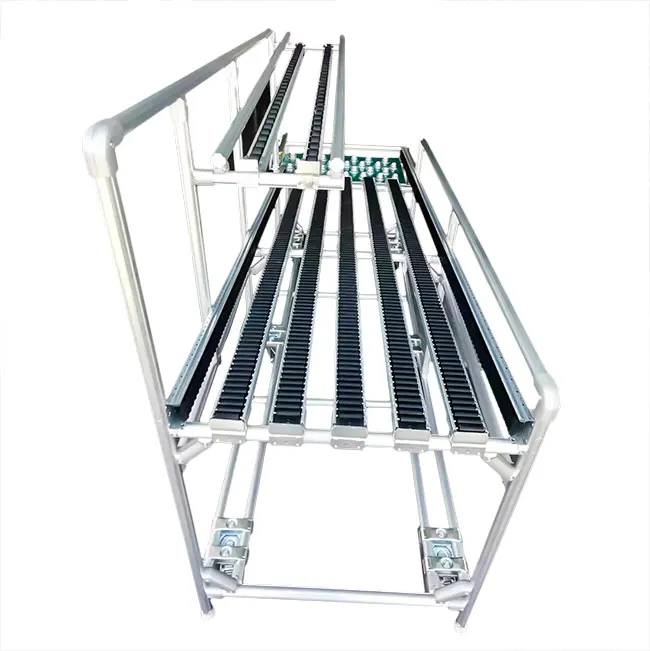 Industrial factory good price automatic material transfer rack used at warehouse aluminum tube