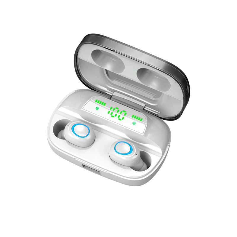 Wholesale Wireless Ear Studio Earphone Travel Earphones White Black Earphones Headphones CE Led Display Comfortable