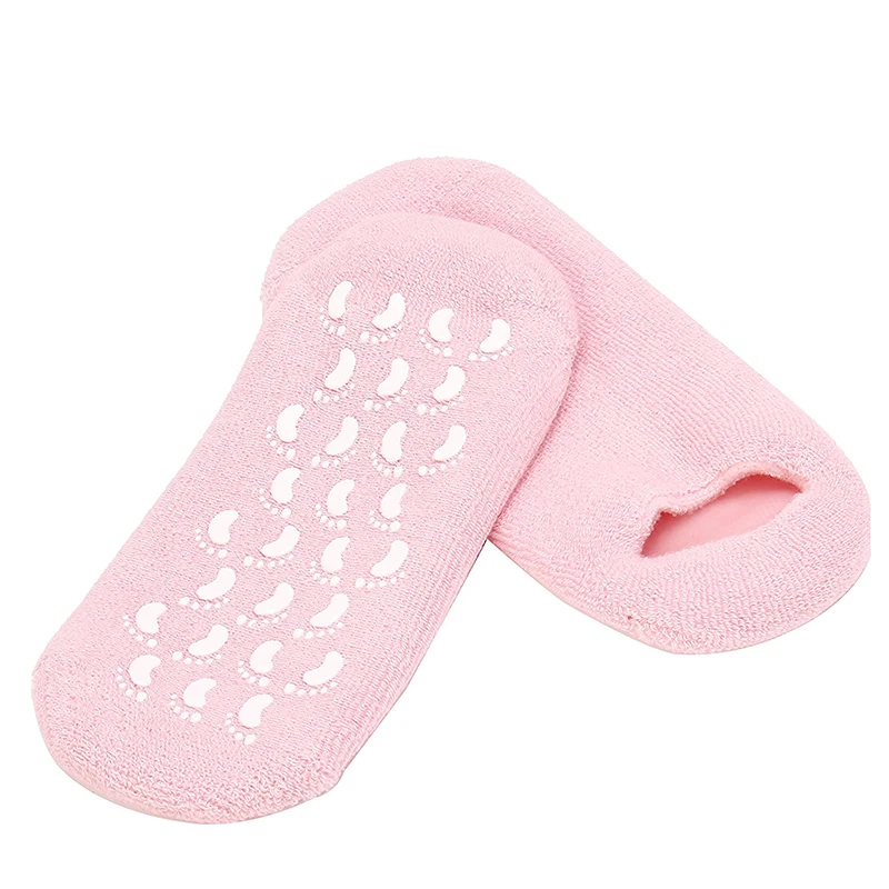 Custom Moisturizing Skin Care Foot Care Sock High Quality Spa Cooling Silicon Gel Socks
