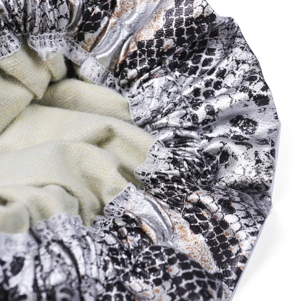 
Wholesale Fashion Kids snake print faux leather bummies shorts 