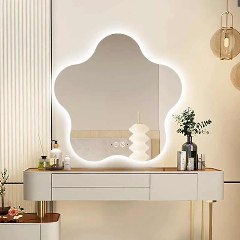 High-end Design Mango Shape Frameless Glass  Bathroom Mirror