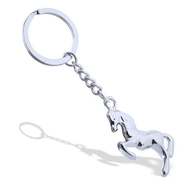 Horse shape medal key rings  popular souvenirs  key chain
