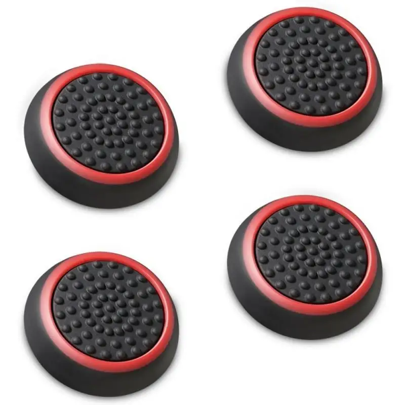 4PCS/10PCS Non-slip Silicone Analog Joystick Thumbstick Thumb Stick Grip Caps Cases for PS3 PS4 PS5 Xbox 360 Xbox One Controller
