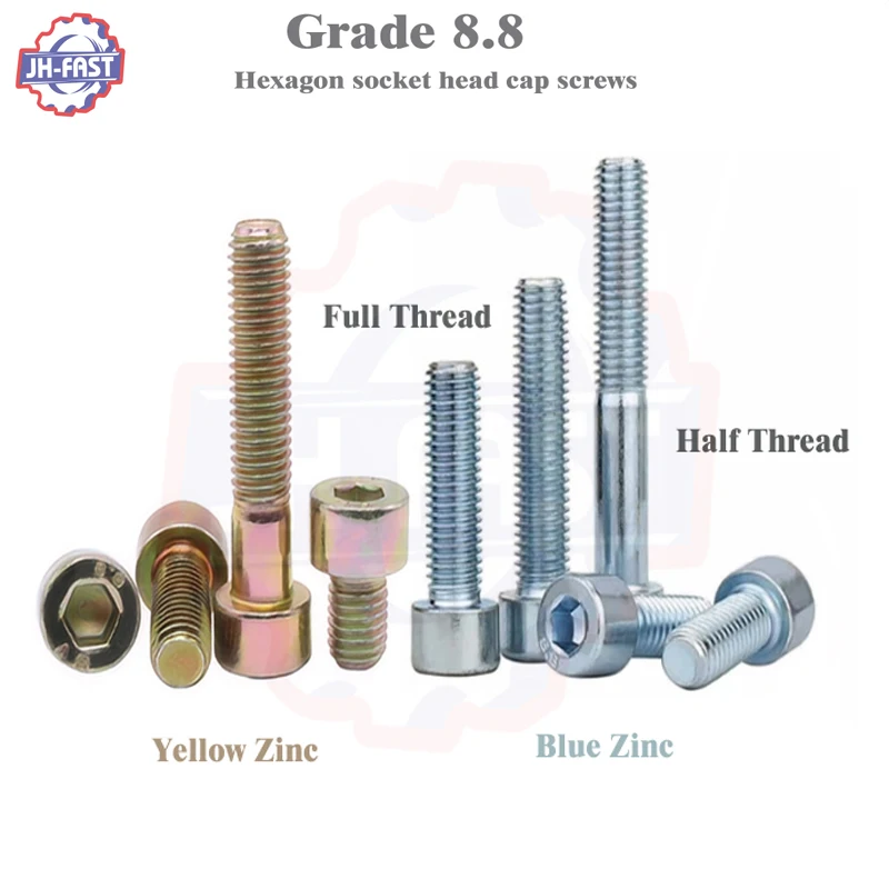 Hex socket head cap screw m3x12 din 912 m4x8 m5x40 din912 a2 m4x12 316l-a4 m3 allen bolt m8x15 m8 x 30 m8x 60 mm with allen head