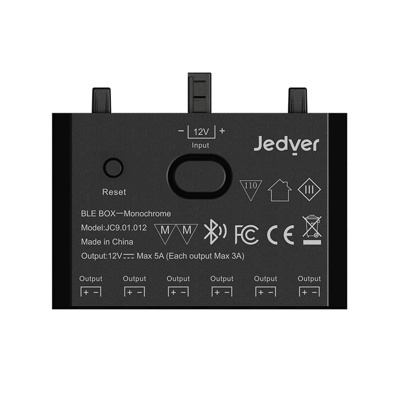Jedver IC005 Monochromatic Synchronous 6-ports 12V BLE Smart Control Module