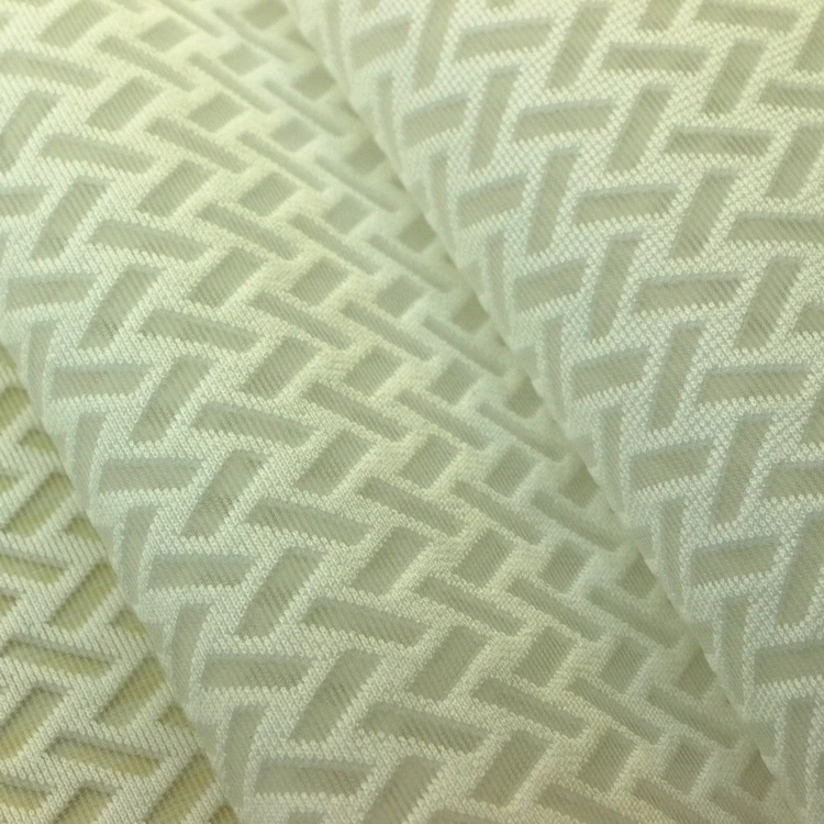 Jacquard Mesh Fabric Knit Warp Mesh Cloth 100 Polyester Jacquard Dobby 3D Air Spacer Sandwich Mesh Fabric for Garment Mattress