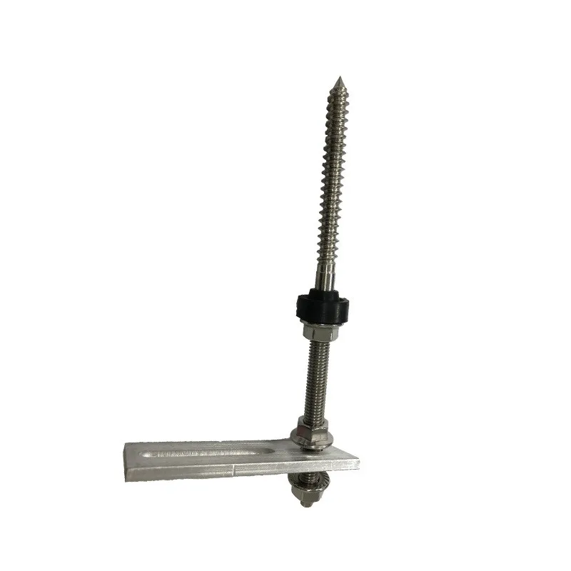 LEITE Double Head Hanger Bolt with Nuts for solar mounting photovoltaic panel mounting systems